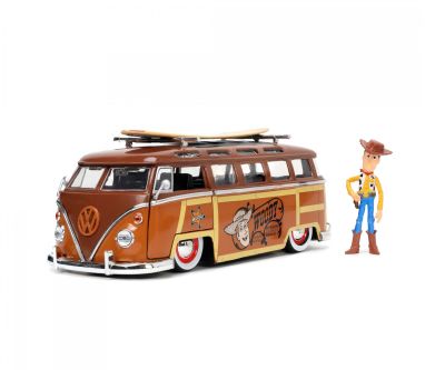 Метален автомобил Woody Van с фигура 1:24 Jada 253155000