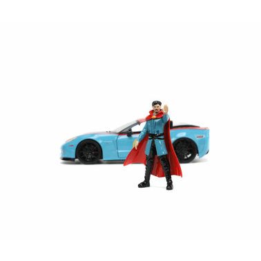 Метален автомобил Marvel Doctor Strange Chevy Corvette 1:24 Jada Toys 253225024