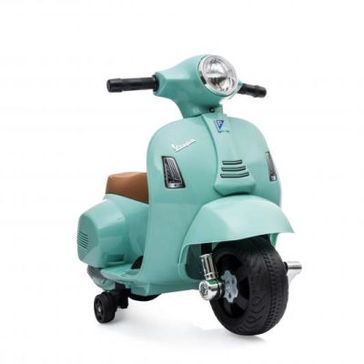 Детски акумулаторен мотор VESPA GTS SUPER SPORT ЗЕЛЕН