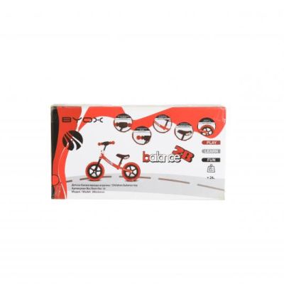 Детски балансиращ велосипед Byox 2B Balanced, ЧЕРВЕН