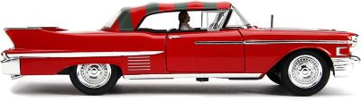 Метален автомобил Cadillac 1958 Freddy Krueger 1:24 Jada Toys 253255004