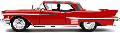 Метален автомобил Cadillac 1958 Freddy Krueger 1:24 Jada Toys 253255004