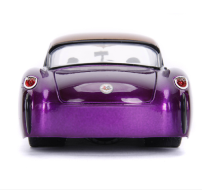 Метален автомобил Chevy Corvette DC Comics Bombshells 1:24 Jada Toys 253255007