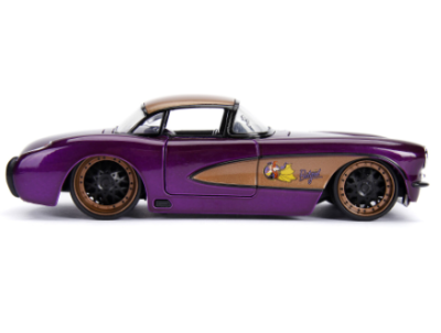 Метален автомобил Chevy Corvette DC Comics Bombshells 1:24 Jada Toys 253255007