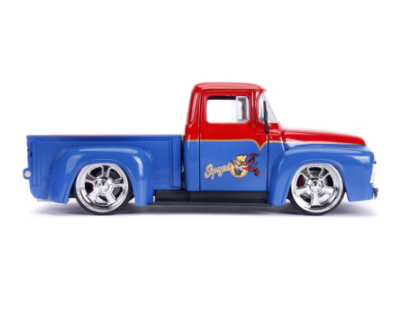Метален автомобил Ford F100 1956 DC Comics Bombshells 1:24 Jada Toys 253255008