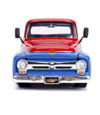 Метален автомобил Ford F100 1956 DC Comics Bombshells 1:24 Jada Toys 253255008