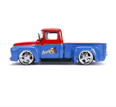 Метален автомобил Ford F100 1956 DC Comics Bombshells 1:24 Jada Toys 253255008