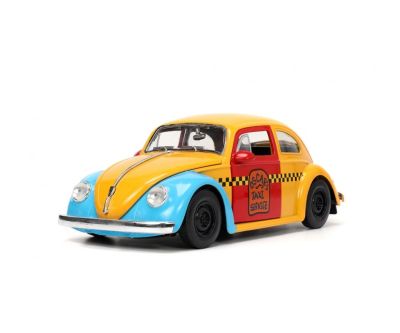 Метален автомобил VW Beetle 1959 Sesame Street 1:24 Jada 253255059
