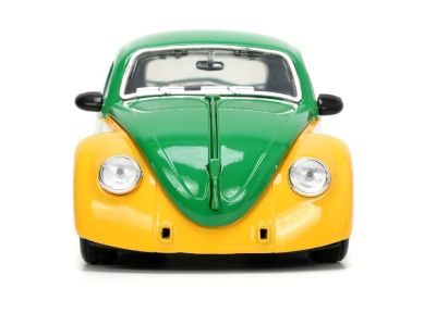 Метален автомобил VW Drag Beetle 1959 Turtles 1:24 Jada 253285002