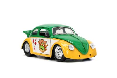 Метален автомобил VW Drag Beetle 1959 Turtles 1:24 Jada 253285002