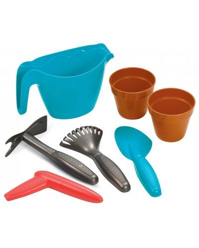 Камионче с аксесоари за пясък Ecoiffier 4490