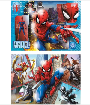 Детски пъзел Spiderman 2x60ч.CLEMENTONI 21608