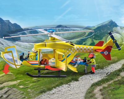 Конструктор Медицински хеликоптер Playmobil 71203