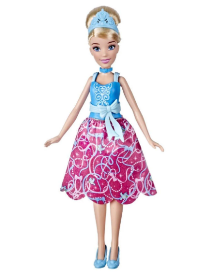 Кукла Disney Princess Пепеляшка Стилна Пепеляшка с два тоалета Hasbro E9591