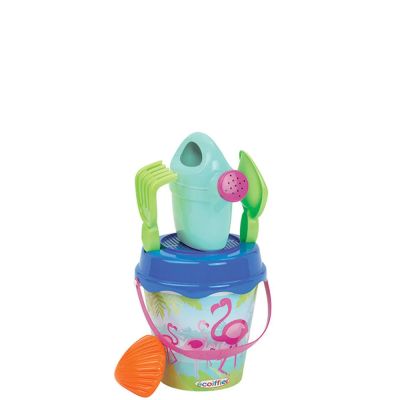 Кофичка за пясък с лейка фламинго Ecoiffier 7600000680