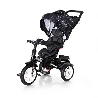 Детска триколка със сенник LORELLI NEO AIR Black CROWNS
