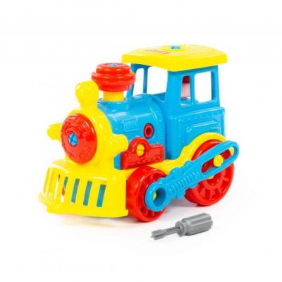 Локомотив за разглобяване TAKE APART Polesie Toys - 84842