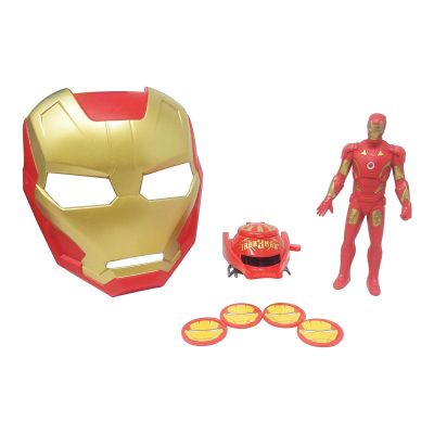 Железният човек комплект маска с фигурка и изстрелвачка 