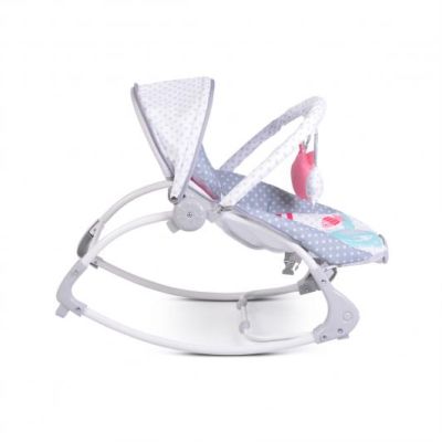 Бебешки шезлонг LOVELY FOREST СИВ