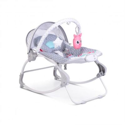 Бебешки шезлонг LOVELY FOREST СИВ