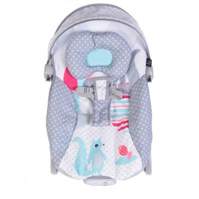 Бебешки шезлонг LOVELY FOREST СИВ