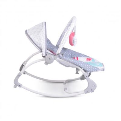 Бебешки шезлонг LOVELY FOREST СИВ