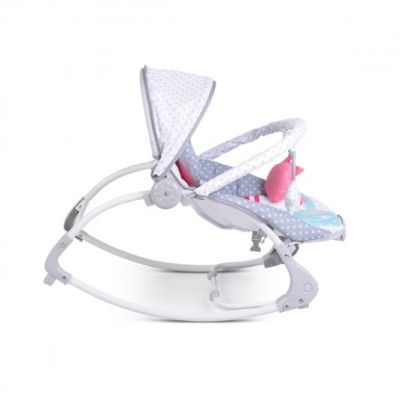 Бебешки шезлонг LOVELY FOREST СИВ