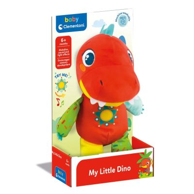 Музикален плюшен динозавър CLEMENTONI BABY 17847
