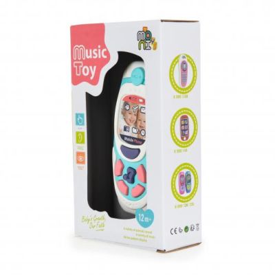 Детски музикален телефон с бутони K999-72B