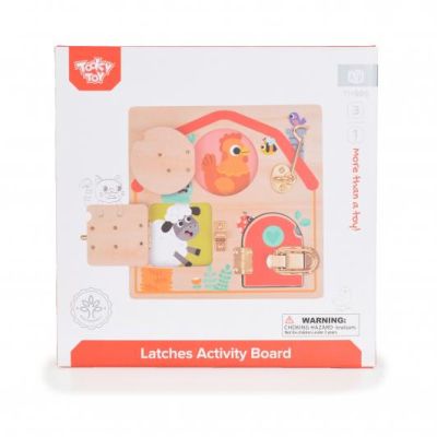 Образователна дървена дъска резета Tooky Toy TH985