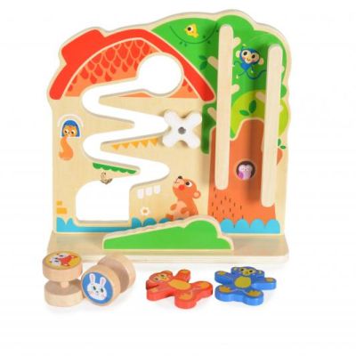Активна писта Къщата на животните Tooky Toy TK397