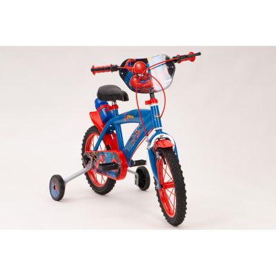 Детски велосипед с помощни колела Spiderman Huffy 14" - 24941W