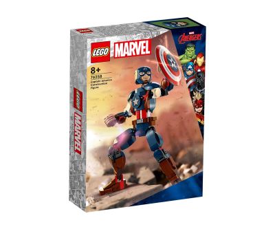 Конструктор LEGO Marvel Super Heroes 76258 Фигура за изграждане капитан Америка