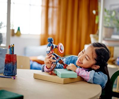 Конструктор LEGO Marvel Super Heroes 76258 Фигура за изграждане капитан Америка