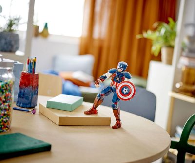 Конструктор LEGO Marvel Super Heroes 76258 Фигура за изграждане капитан Америка