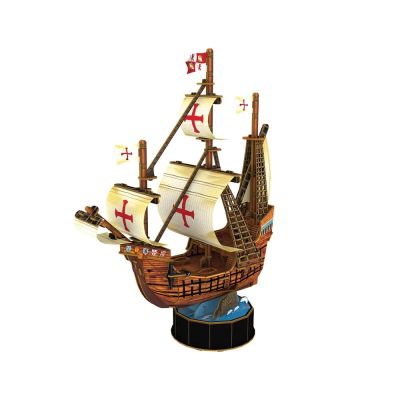 3D Пъзел КОРАБ SANTA MARIA CubicFun, T4031h