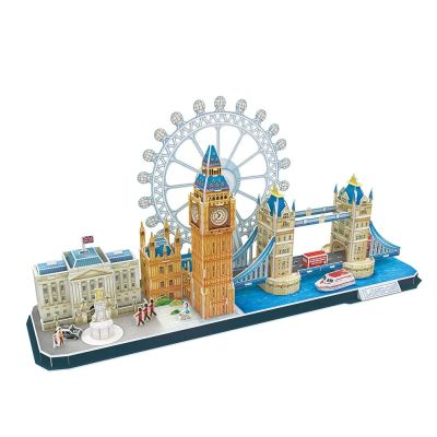 3D Пъзел CITY LINE LONDON CubicFun MC253h