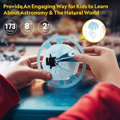 Пъзел 3D National Geographic Слънчева Система 173ч. CubicFun DS1087h