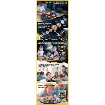 Пъзел 3D National Geographic Слънчева Система 173ч. CubicFun DS1087h