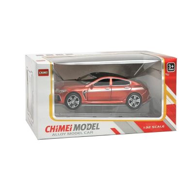 Метална кола BMW M8 1:32 червен