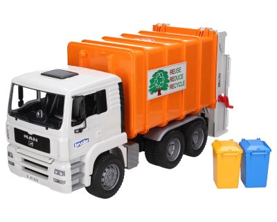 Камион MAN TGA за боклук с две кошчета Bruder 02772 