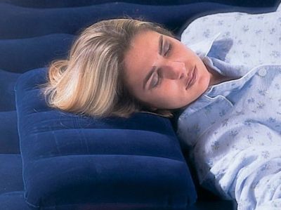 Надуваема възглавница за къмпинг INTEX Downy 68672