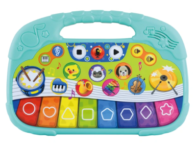 Музикално Пиано с животни PLAYGO 1350 зелен