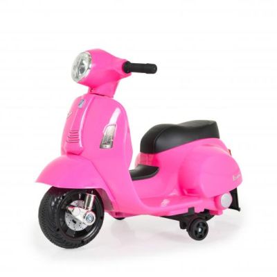 Детски акумулаторен мотор VESPA GTS SUPER SPORT розов