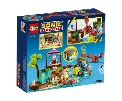 Конструктор LEGO Sonic the Hedgehog 76992 Островът за спасение на животни на Ейми