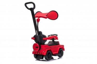 Детска кола за яздене и бутане MERCEDES-BENZ G350D 653-P ЧЕРВЕН