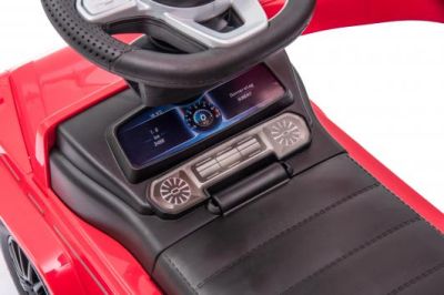 Детска кола за яздене и бутане MERCEDES-BENZ G350D 653-P ЧЕРВЕН