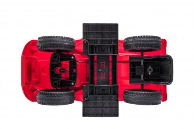 Детска кола за яздене и бутане MERCEDES-BENZ G350D 653-P ЧЕРВЕН