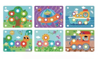 Дървена игра със зъбни колела Tooky Toy TK352