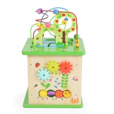 Детски дървен куб център Гора Tooky ToyTK533